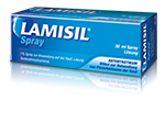 Lamisil® Spray wird bei Fußpilz zwischen den Zehen eine Woche lang einmal täglich aufgetragen.
