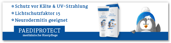 PAEDI PROTECT Wind & Wetter Creme schützt vor Kälte und UV-Strahlung