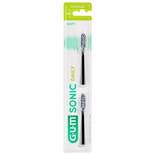 GUM SONIC DAILY Schallzahnbürste schwarz - 1Stk - GUM