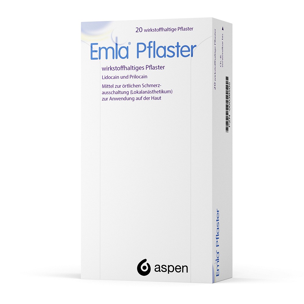 EMLA Pflaster - 20Stk - Lokalanästhetika