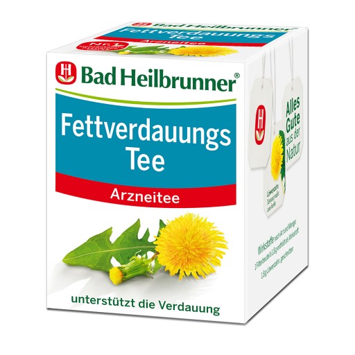 BAD HEILBRUNNER Fettverdauungstee Filterbeutel - 8X1.8g