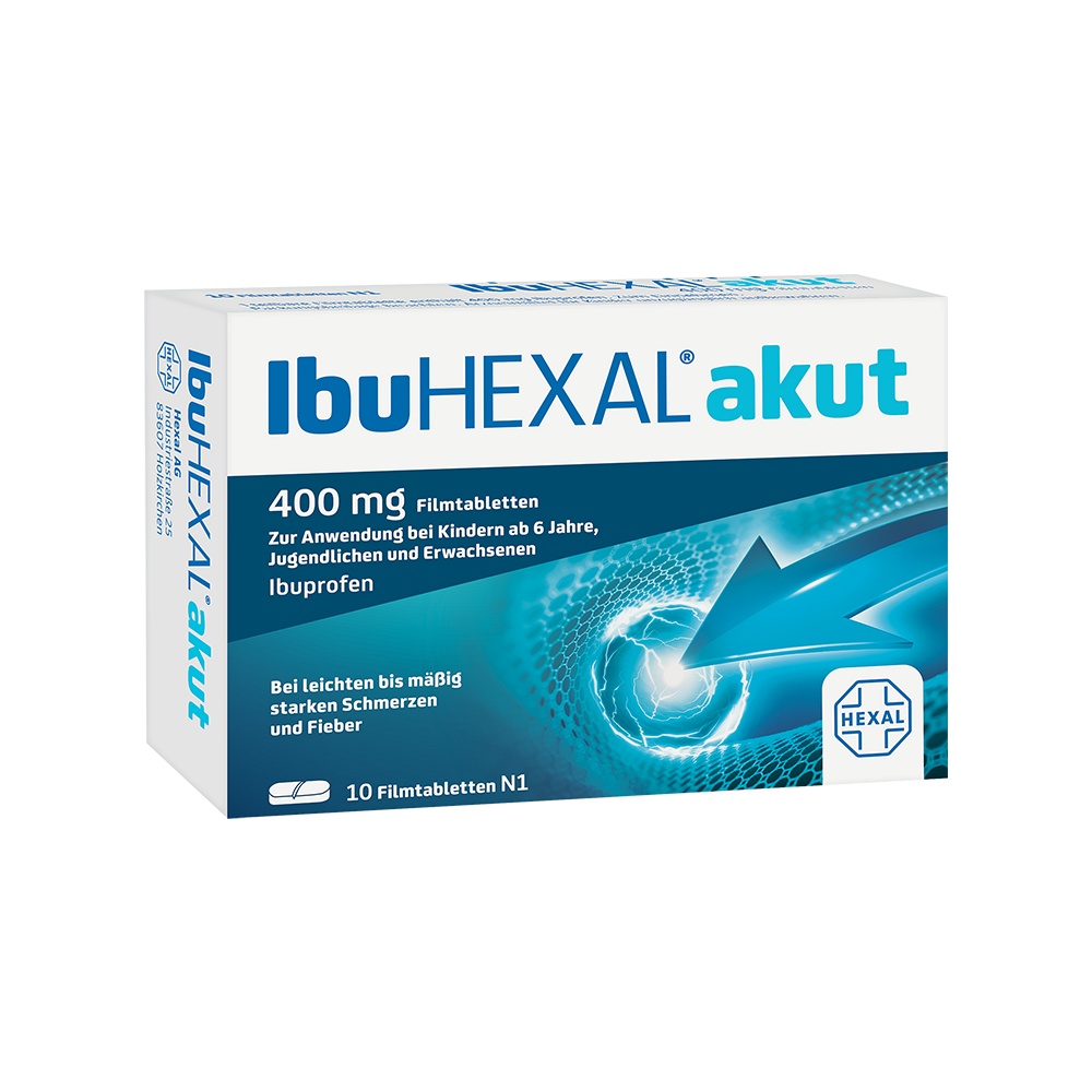 IBUHEXAL akut 400 Filmtabletten - 10Stk