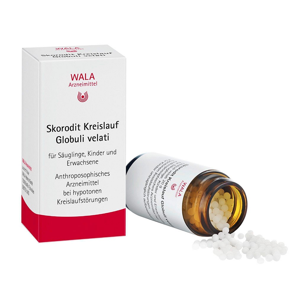 SKORODIT KREISLAUF Globuli velati - 20g - Schwindel