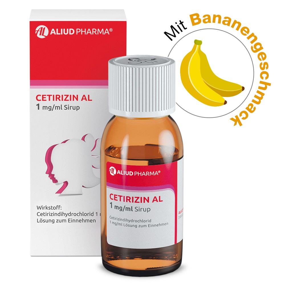 CETIRIZIN AL 1 mg/ml Sirup - 2X75ml - Allergien