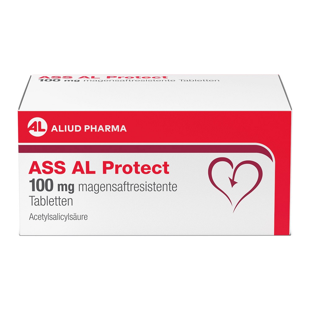 ASS AL Protect 100 mg magensaftres.Tabletten - 50Stk - Blutverdünnung
