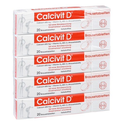 CALCIVIT D Brausetabletten - 100Stk - Calcium
