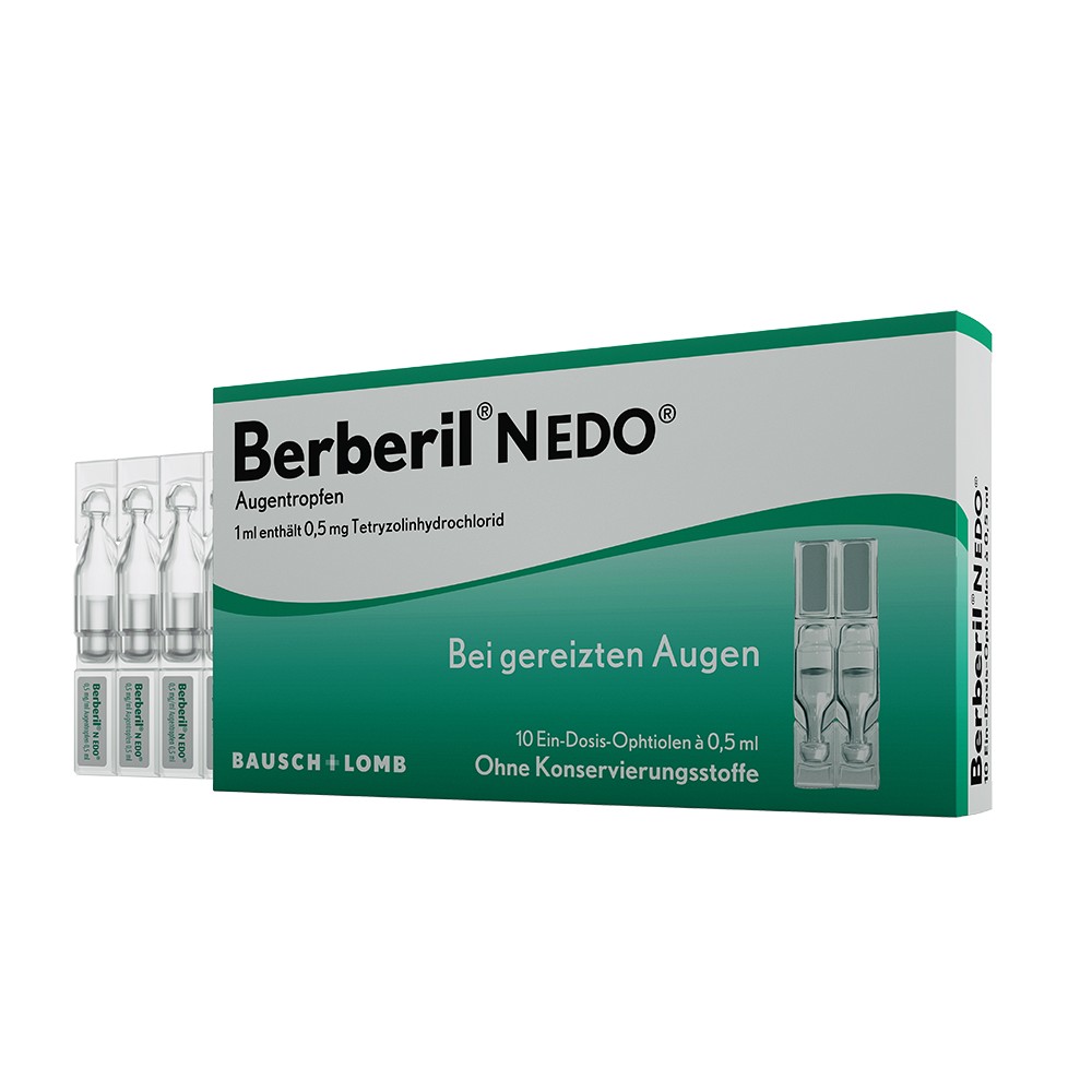 BERBERIL N EDO Augentropfen - 10X0.5ml - gereizte Augen