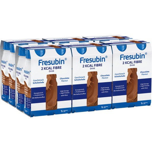 FRESUBIN 2 kcal Fibre DRINK Schokolade Trinkfl. - 24X200ml - Trinknahrung & Sondennahrung