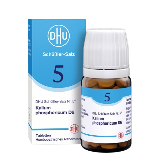 BIOCHEMIE DHU 5 Kalium phosphoricum D 6 Tabletten - 80Stk - DHU Schüßler Salz Nr.5