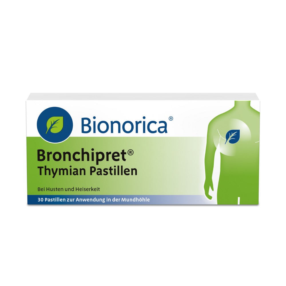BRONCHIPRET Thymian Pastillen - 30Stk - Hustenstiller