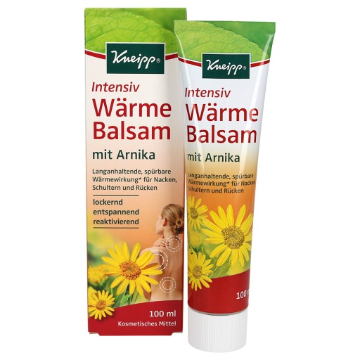 KNEIPP Intensiv Wärme Balsam mit Arnika - 100ml - Muskeln, Gelenke & Rücken