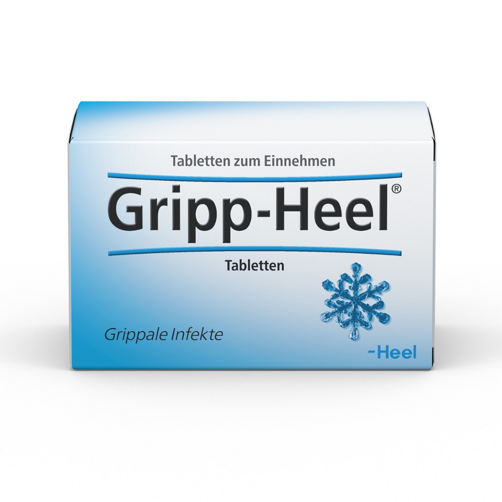 Produktabbildung von Gripp-Heel® auf weißem Hintergrund.