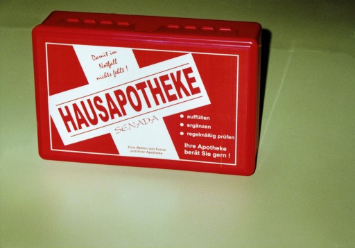 SENADA Hausapotheke leer rot - 1Stk