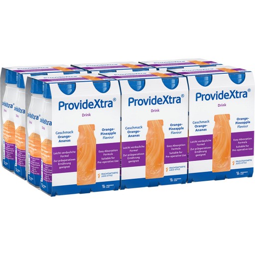 PROVIDE Xtra Drink Orange Ananas Trinkflasche - 6X4X200ml - Fresubin bei Erkrankungen