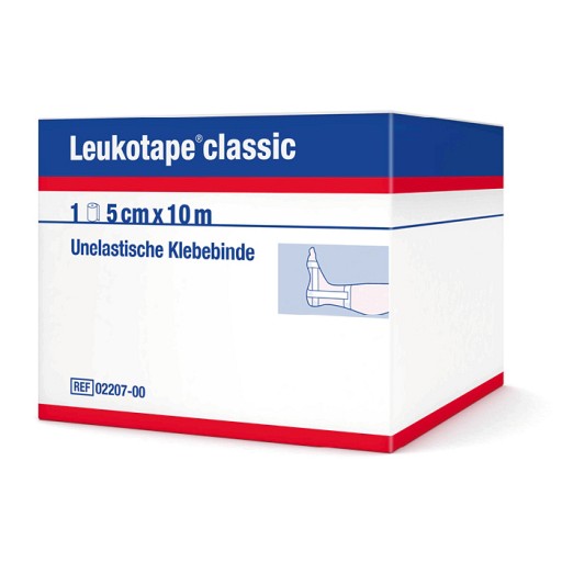 LEUKOTAPE Classic 5 cmx10 m weiß - 1Stk