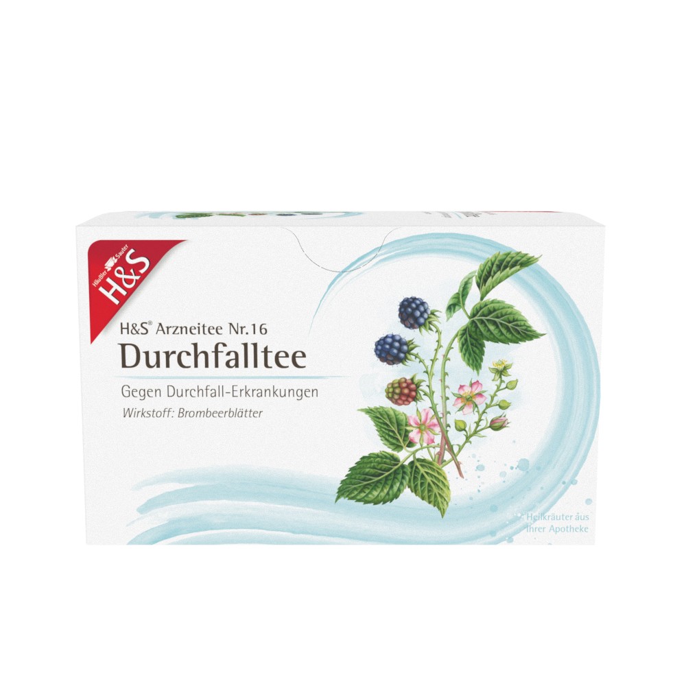 H&S Durchfalltee Filterbeutel - 20X1.5g - Magen, Darm und Leber