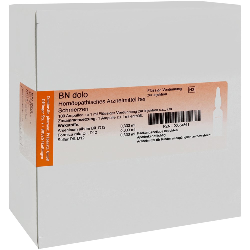BN dolo Ampullen - 100Stk