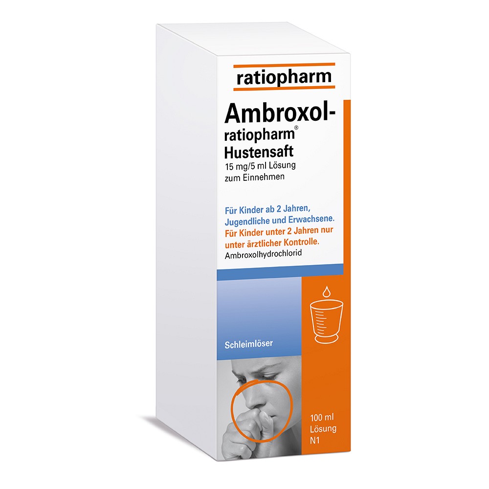 AMBROXOL-ratiopharm Hustensaft - 250ml - Hustenlöser