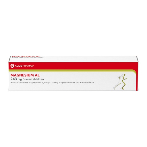 MAGNESIUM AL 243 mg Brausetabletten - 40Stk - Zink- & Magnesiummangel