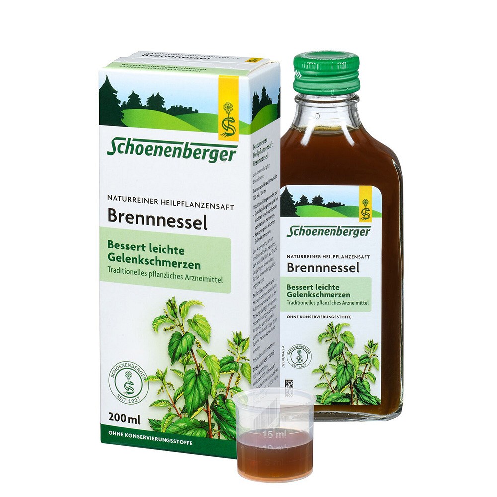 BRENNNESSELSAFT Schoenenberger - 200ml - Blase, Niere & Prostata