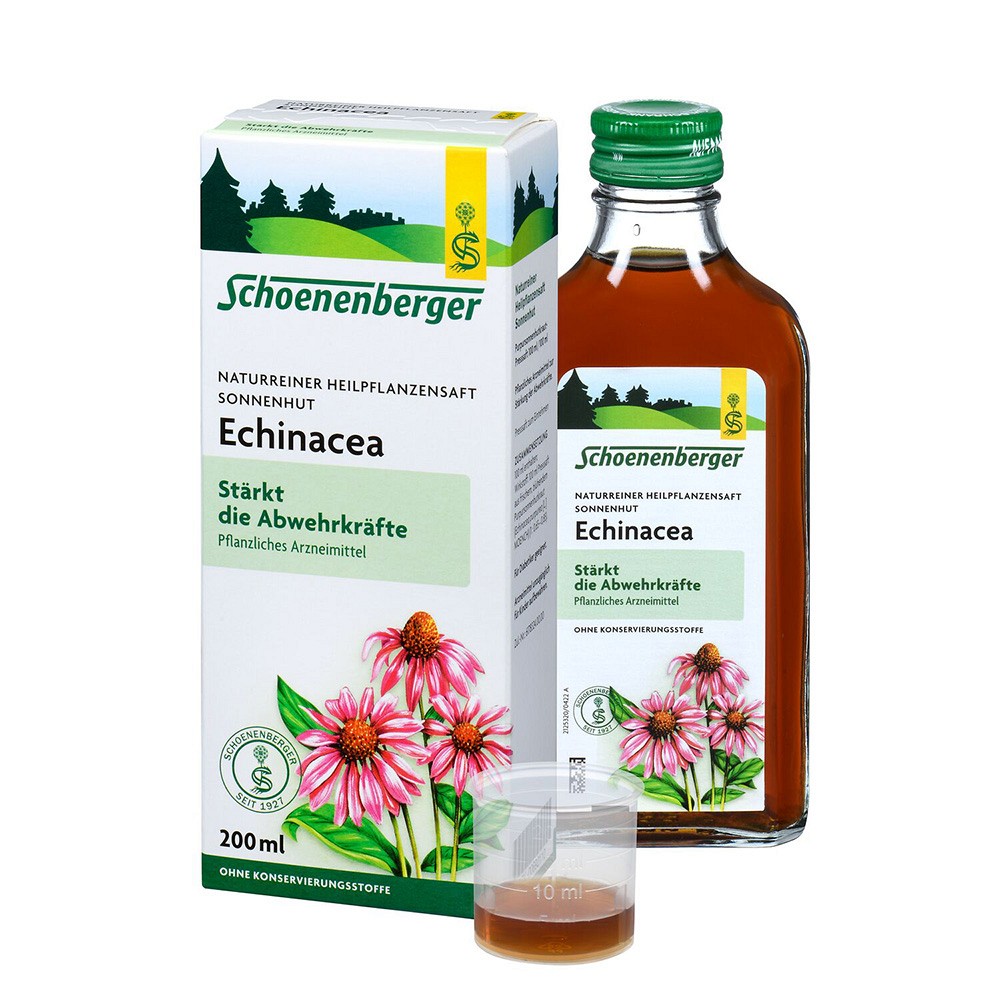 ECHINACEA SAFT Sonnenhut Schoenenberger - 200ml - Stärkung Immunsystem