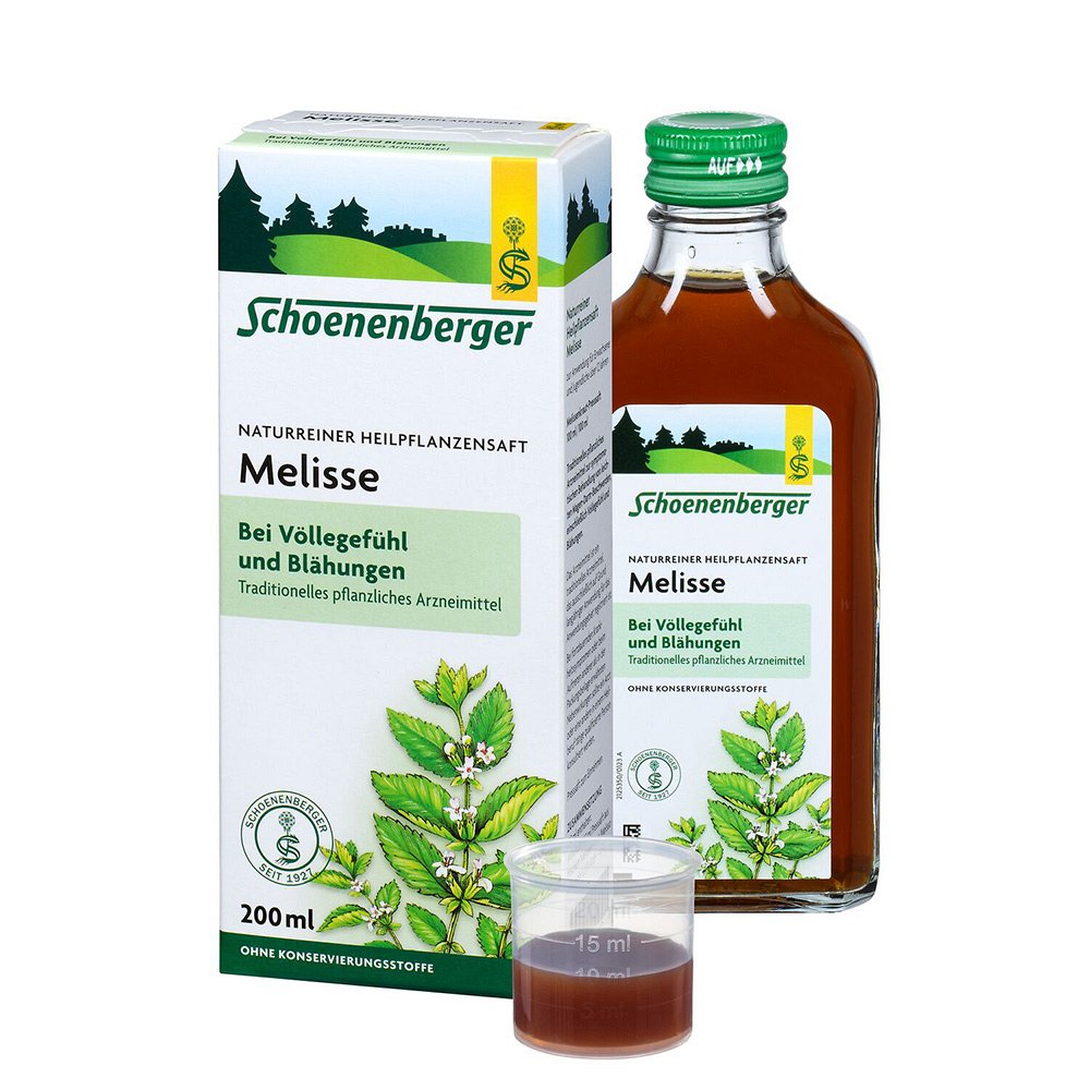 MELISSEN SAFT Schoenenberger - 200ml - Magen, Darm & Leber