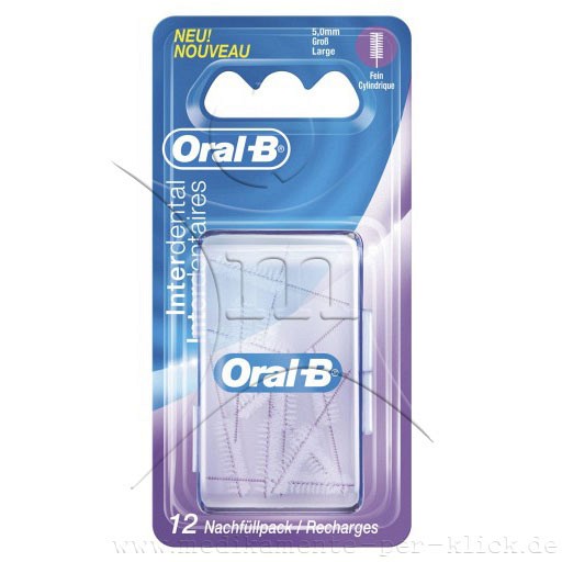 ORAL B Interdentalbürsten NF groß 5 mm - 12Stk - Interdentalbürsten