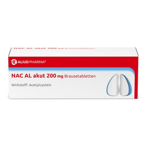 NAC AL akut 200 mg Brausetabletten - 20Stk - Erkältung