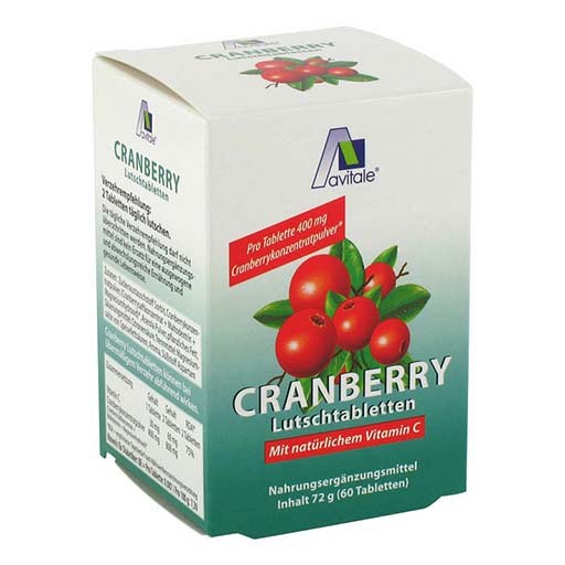 CRANBERRY LUTSCHTABLETTEN - 60Stk - Blase & Niere