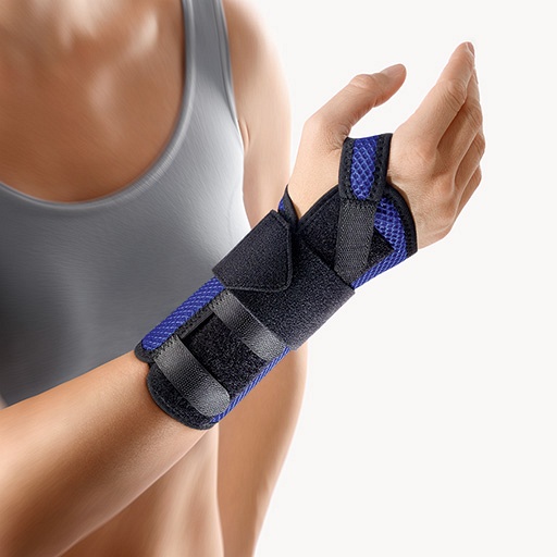 BORT ManuStabil kurz links XS blau - 1Stk