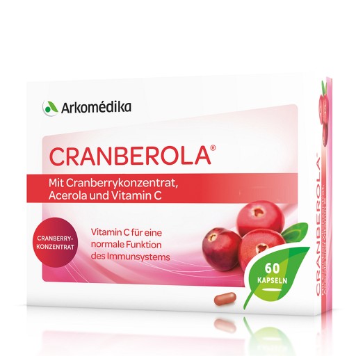 CRANBEROLA Kapseln - 60Stk - Stärkung & Steigerung der Blasen-& Nierenfunktion