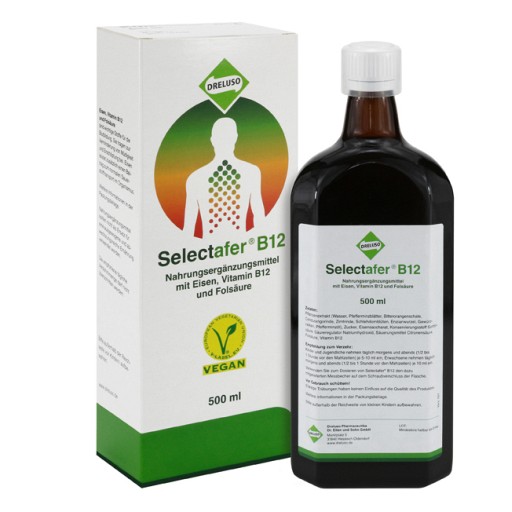 SELECTAFER B12 Liquidum - 500ml - Vitalisierung/Immunsystem