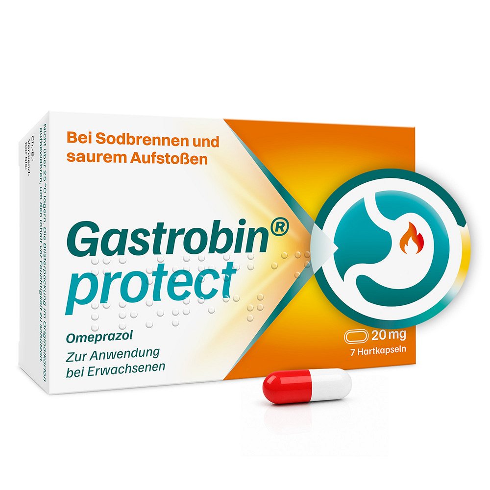 GASTROBIN protect 20 mg Hartkapseln - 7Stk