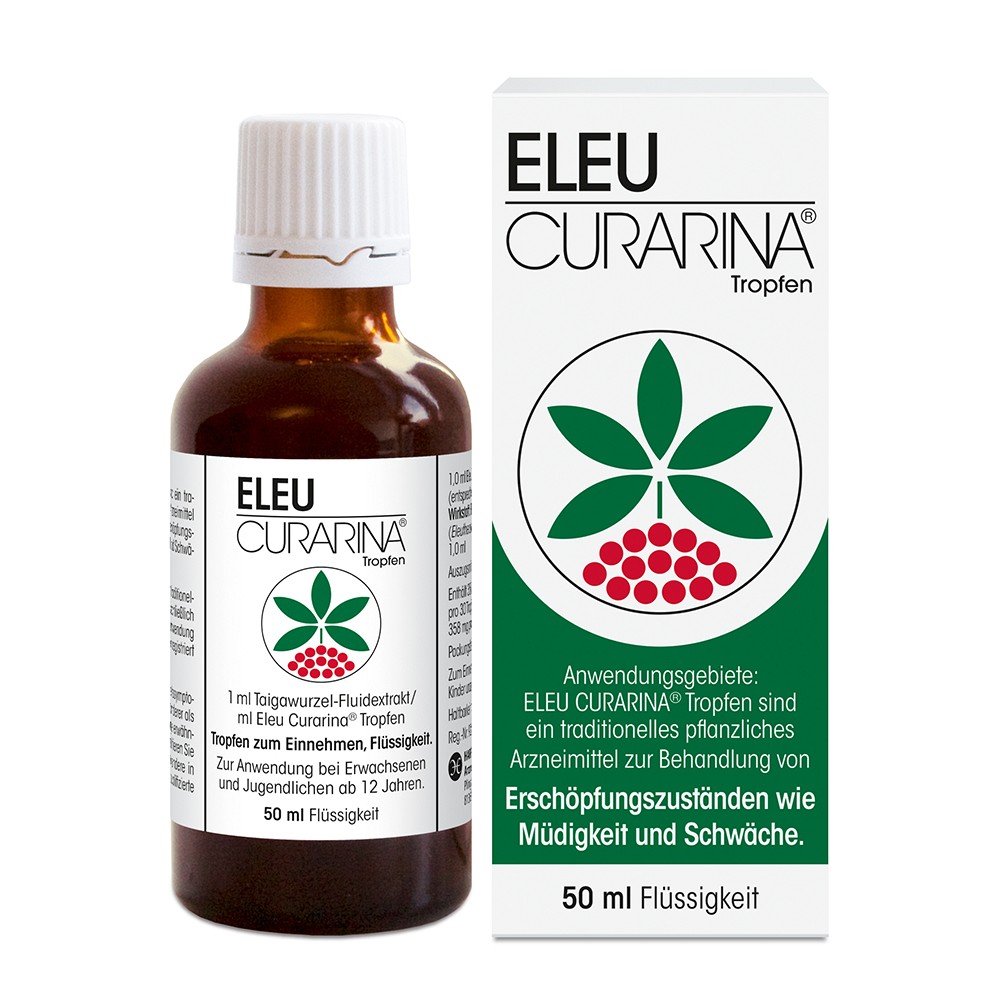 ELEU Curarina Tropfen 1ml Taigawurzel-Fluidextrakt - 50ml