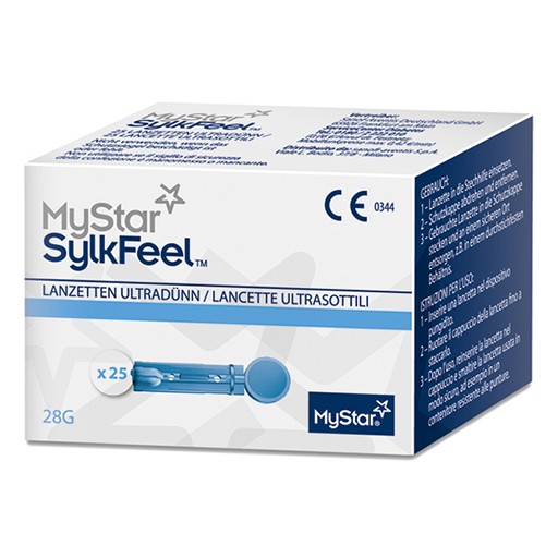 MYSTAR SylkFeel Lanzetten 28 G - 25Stk