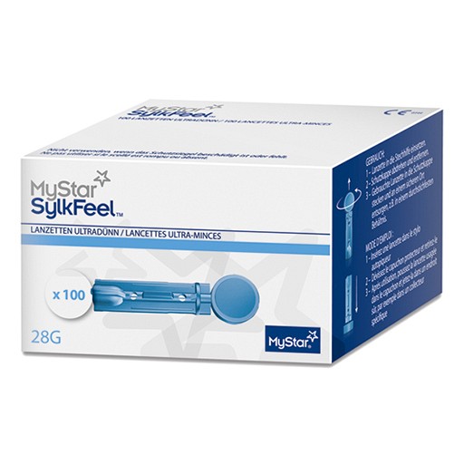 MYSTAR SylkFeel Lanzetten 28 G - 100Stk