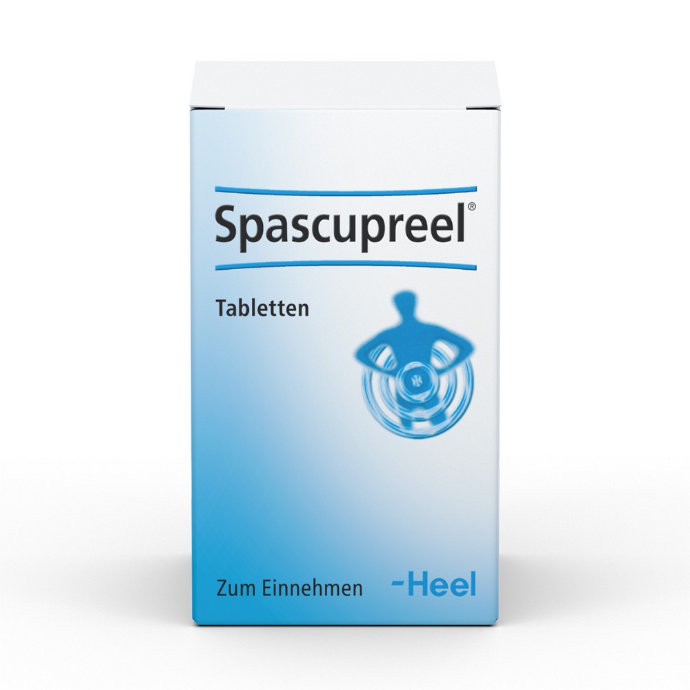 Produktabbildung von Spascupreel® auf weißem Hintergrund.