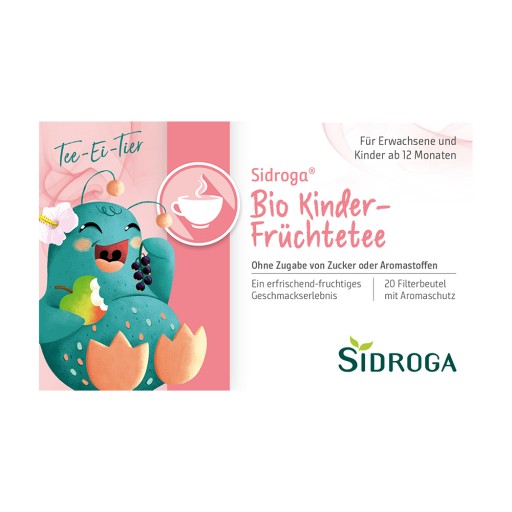 SIDROGA Bio Kinder-Früchtetee Filterbeutel - 20X1.5g - Kindertees