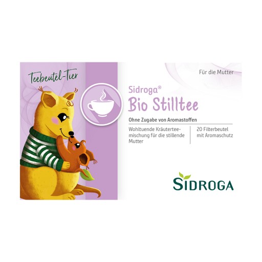 SIDROGA Bio Stilltee Filterbeutel - 20X1.5g - Kindertees
