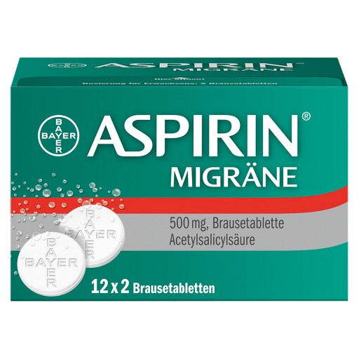 Aspirin Migrane Brausetabletten 24 St Medikamente Per Klick De