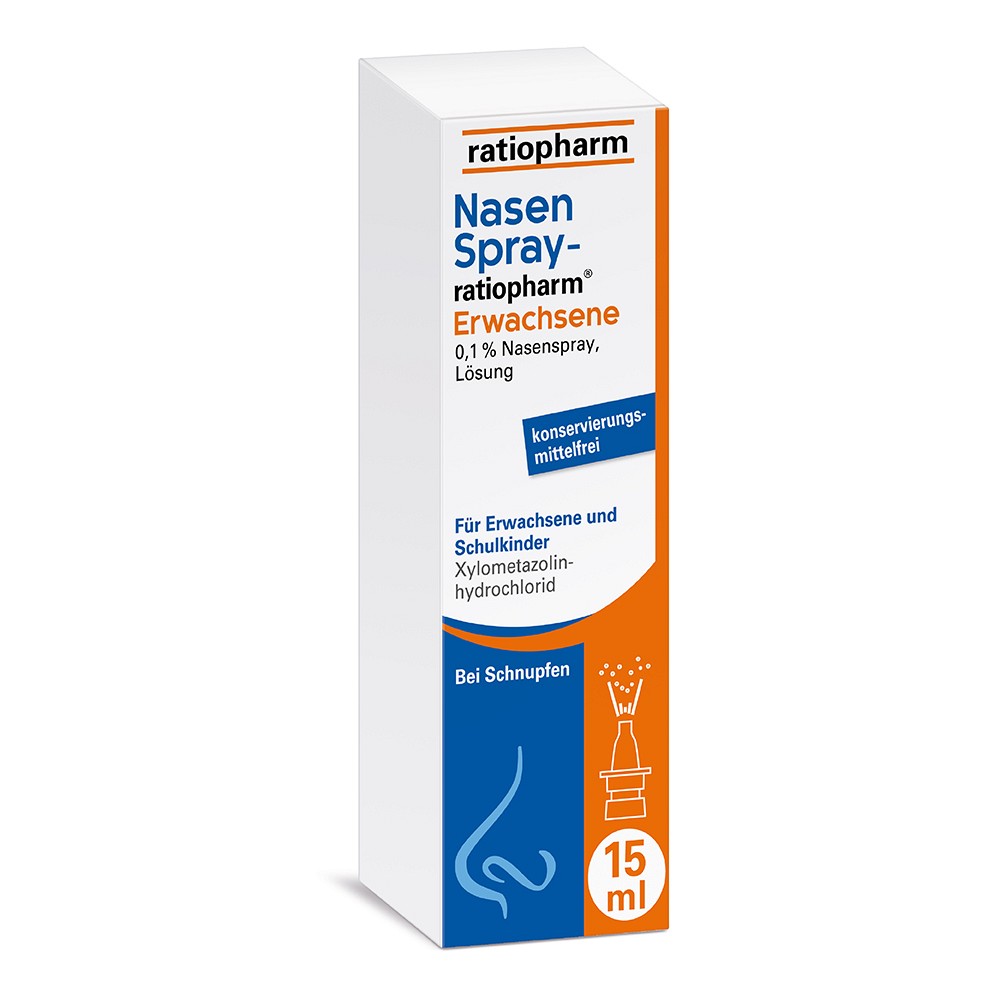 NASENSPRAY-ratiopharm Erwachsene kons.frei - 15ml - Auge, Nase & Ohr