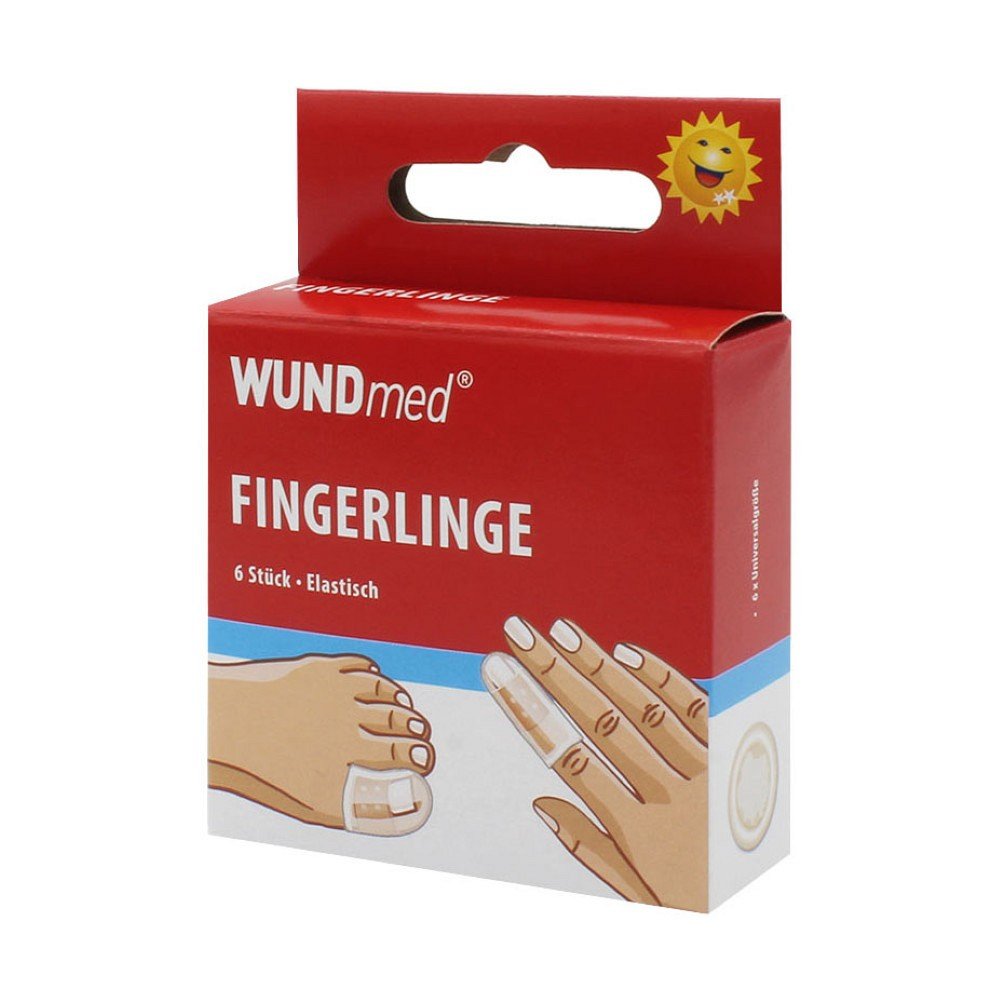 FINGERLING Schutzkappen für Finger und Zehen - 6Stk