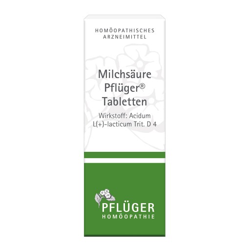 MILCHSÄURE Pflüger Tabletten - 100Stk - Pflüger