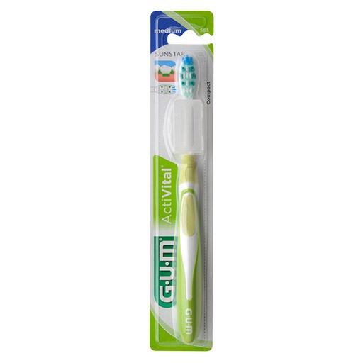 GUM ActiVital Zahnbürste kompakt medium - 1Stk - GUM