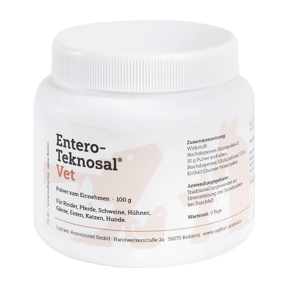 ENTERO TEKNOSAL Pulver f.Groß-u.Kleintiere - 100g - Magen & Darm