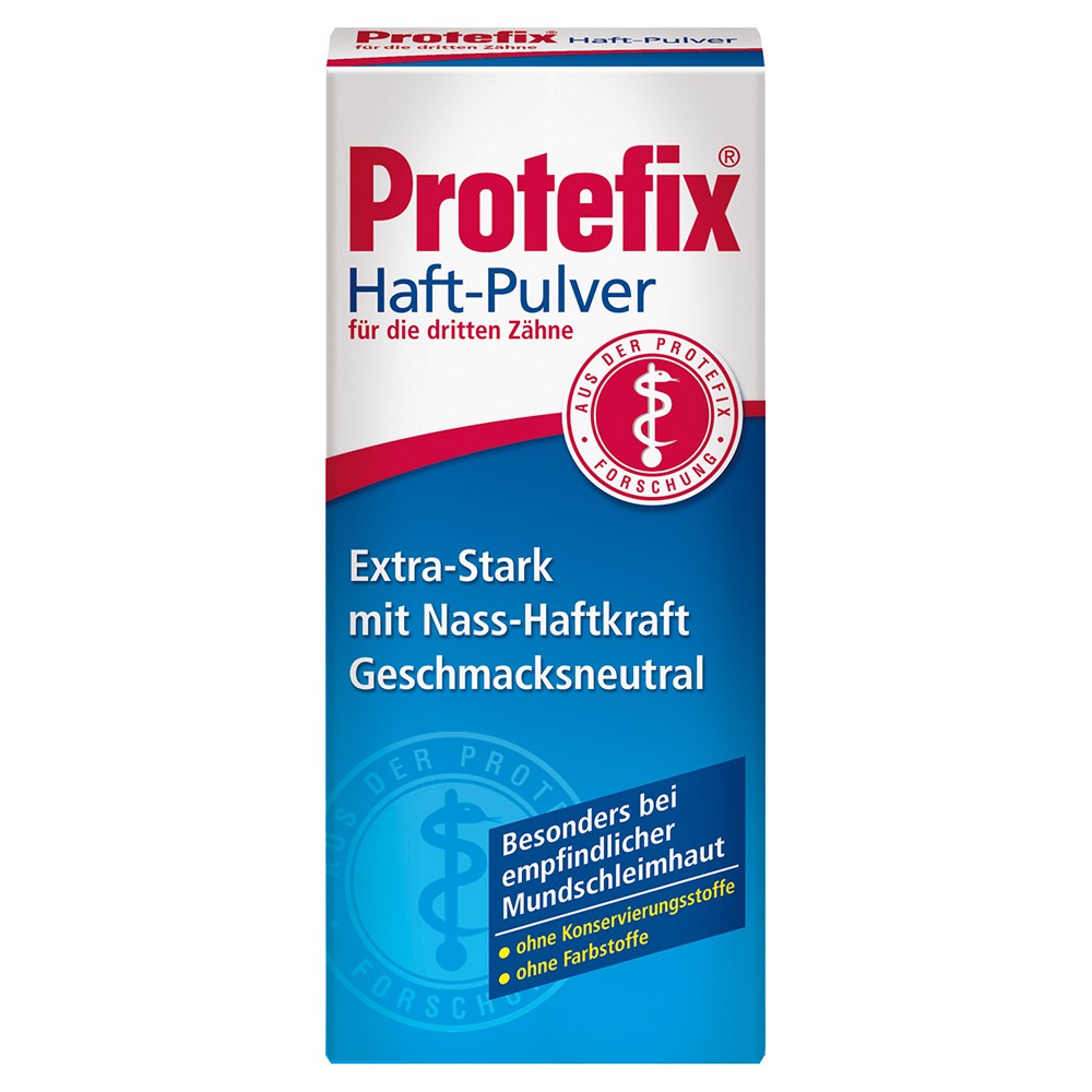 PROTEFIX Haftpulver - 50g - Pflegeprodukte für die Dritten