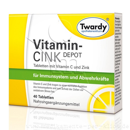 VITAMIN CINK Depot Tabletten - 40Stk
