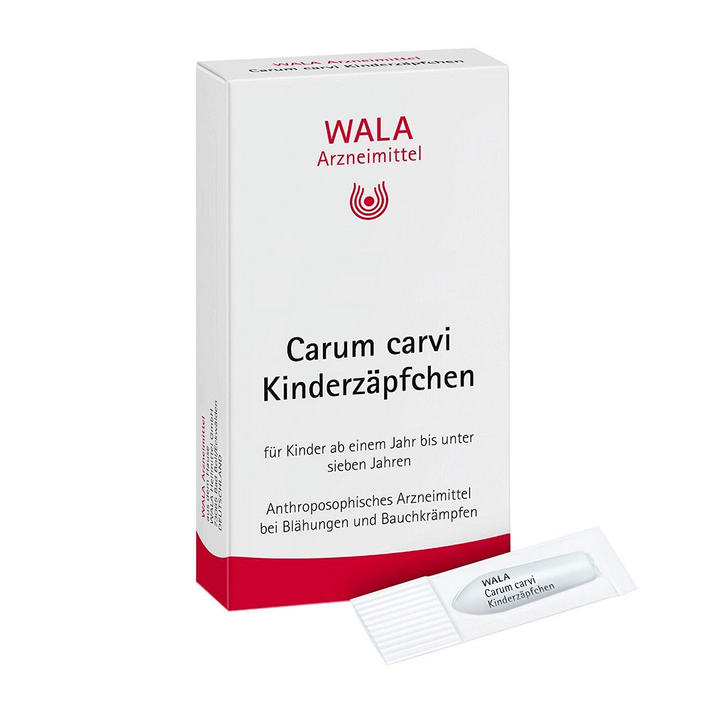 CARUM CARVI Kinderzäpfchen - 10X1g - Alles für das Kind