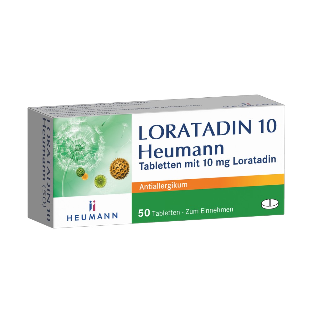 LORATADIN 10 Heumann Tabletten - 50Stk