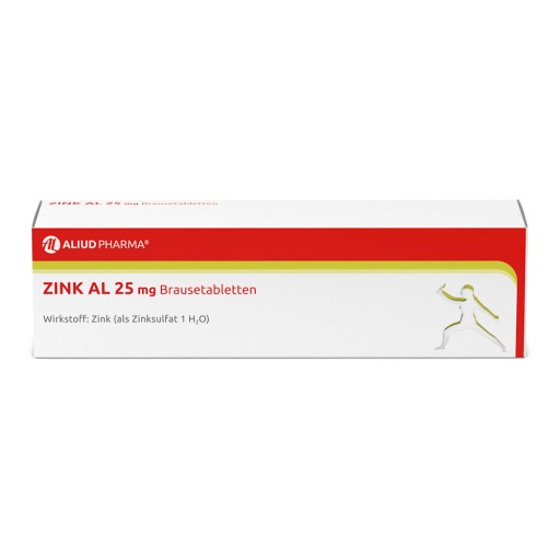 ZINK AL 25 mg Brausetabletten - 40Stk - Zink- & Magnesiummangel